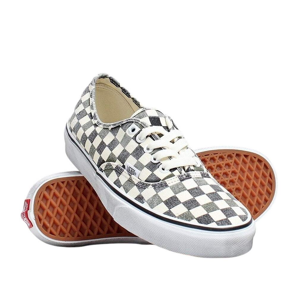 VANS Authentic (Washed Grape) Leaf/Black Men's Skate Shoes Size 8 NEW!! - Picture 2 of 5